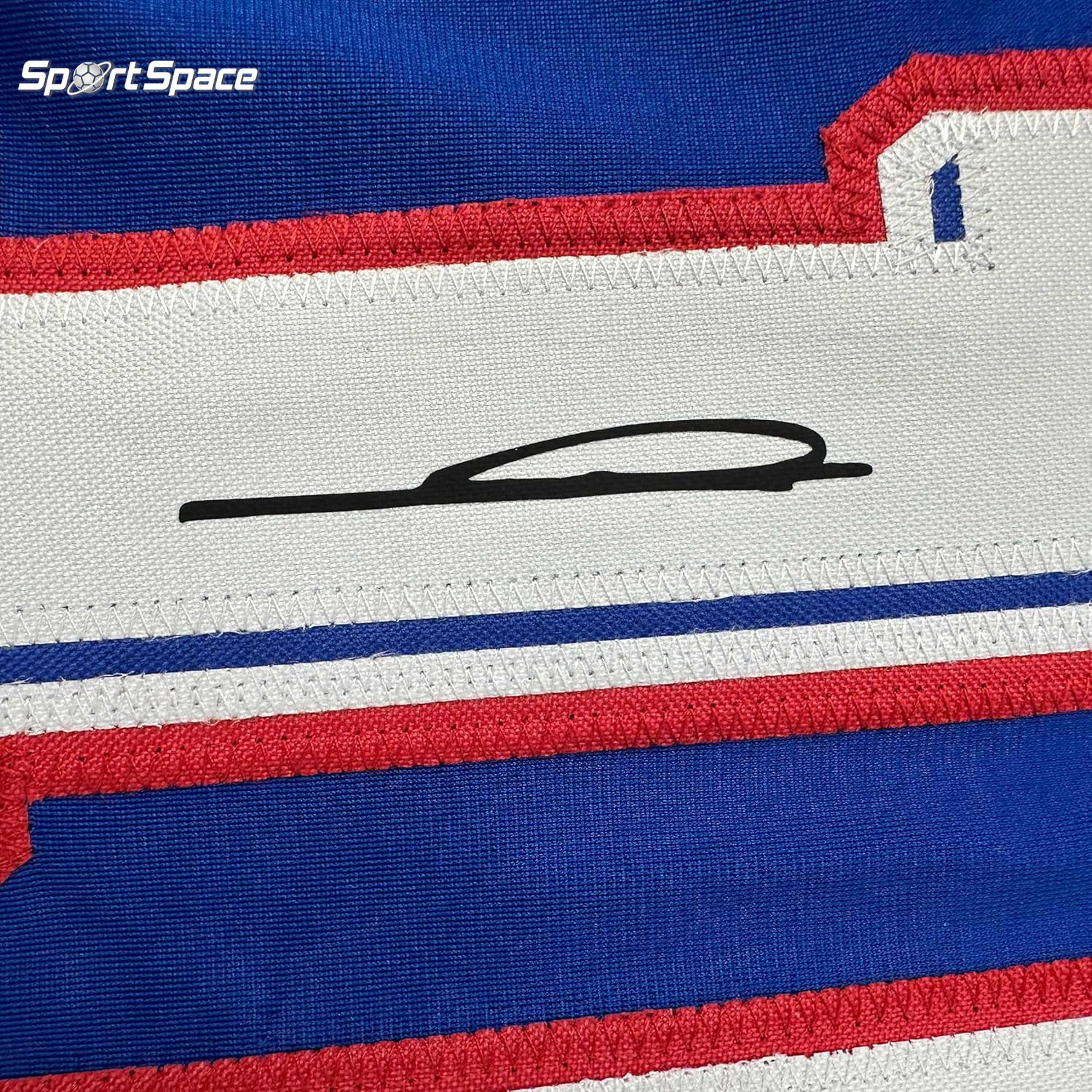 Facsimile Autographed Zinedine Zidane France Blue World Cup Reprint Laser Auto Soccer Jersey Size Men'S XL