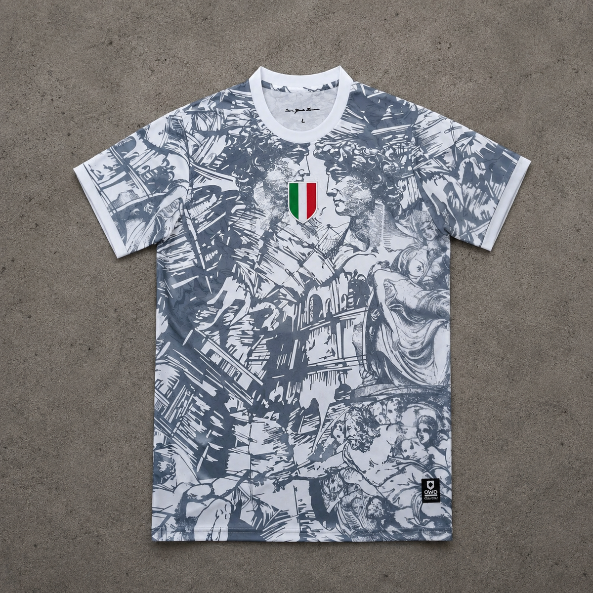 ITALY MICHELANGELO WHITE SPECIAL JERSEY