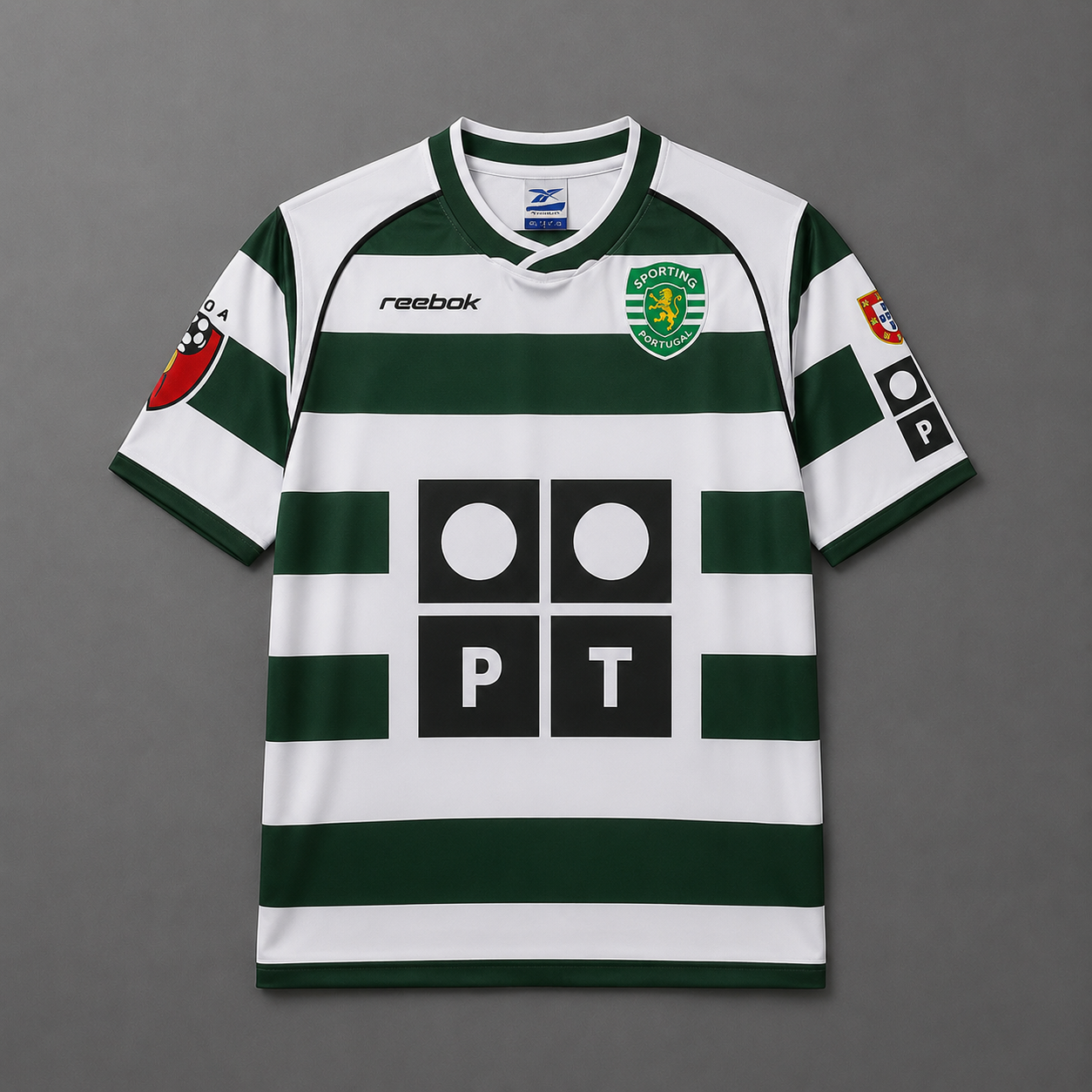 Retro Sporting Lisbon Home Shirt 01/03