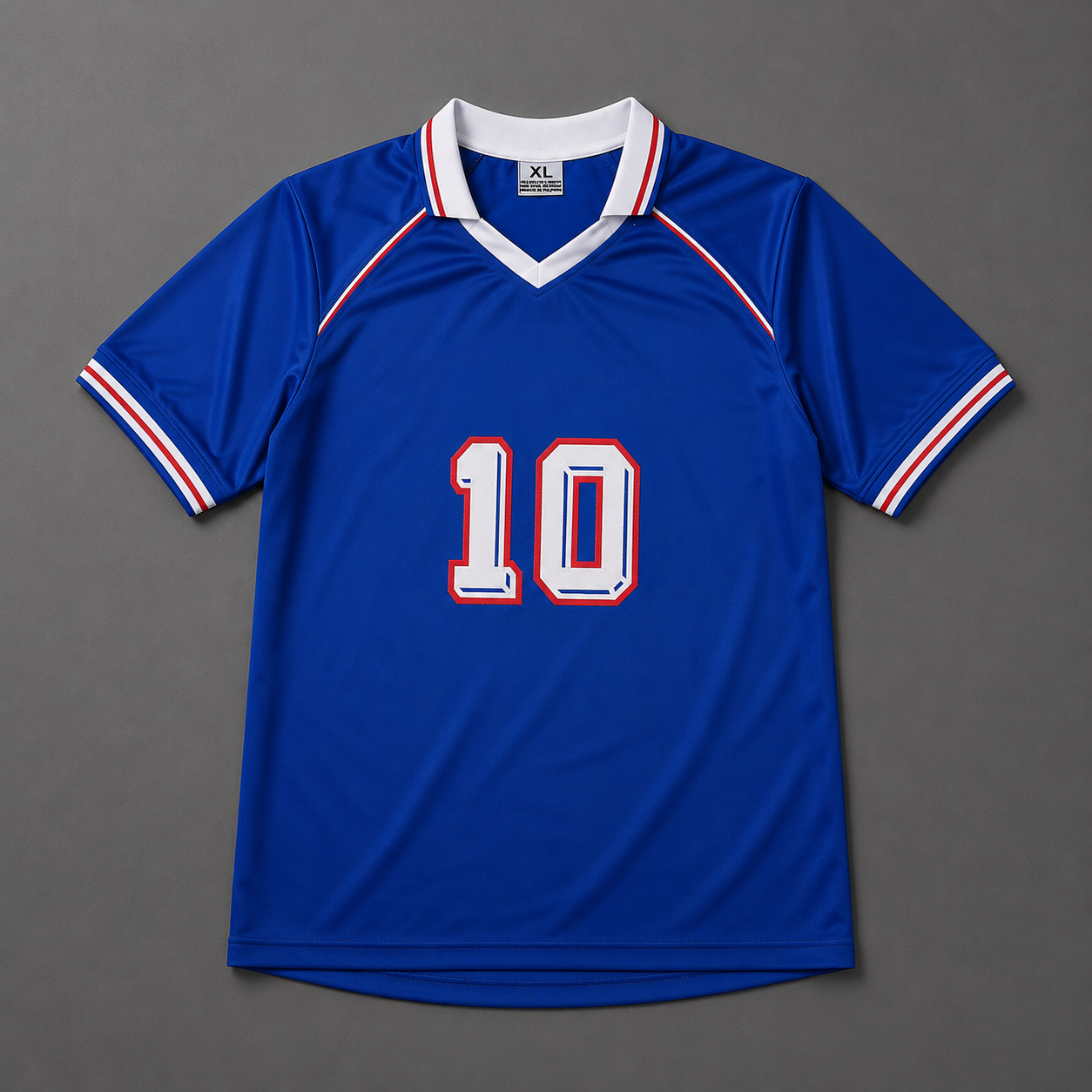 Zidane France World Cup Jersey — Facsimile Autograph