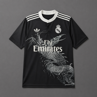 Retro Real Madrid 2014 Chinese Dragon Special Edition Shirt