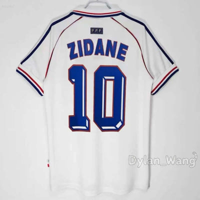 Vintage FRANCE World Cup Jersey 2006 ZIDANE 1998 MBAPPE Fan Football Shirt 653
