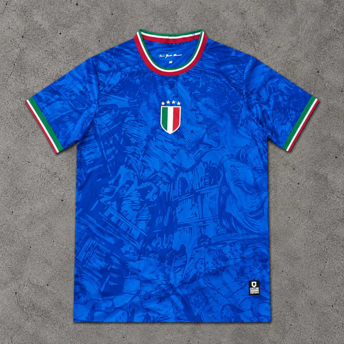 Italy Michelangelo Blue Special Jersey