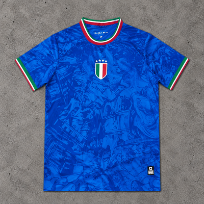 Italy Michelangelo Blue Special Jersey
