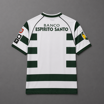 Retro Sporting Lisbon Home Shirt 01/03