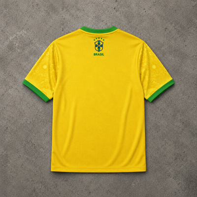 BRAZIL CHRIST YELLOW SPECIAL JERSEY