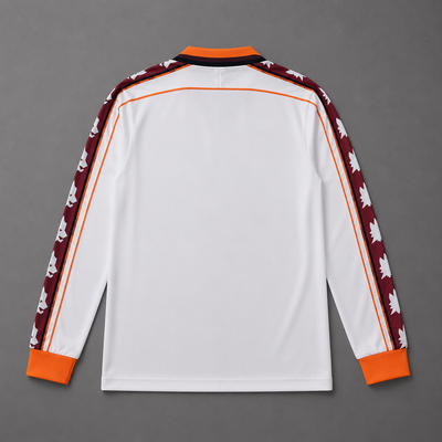 AS Roma 1998 Retro Jersey — Long Sleeve