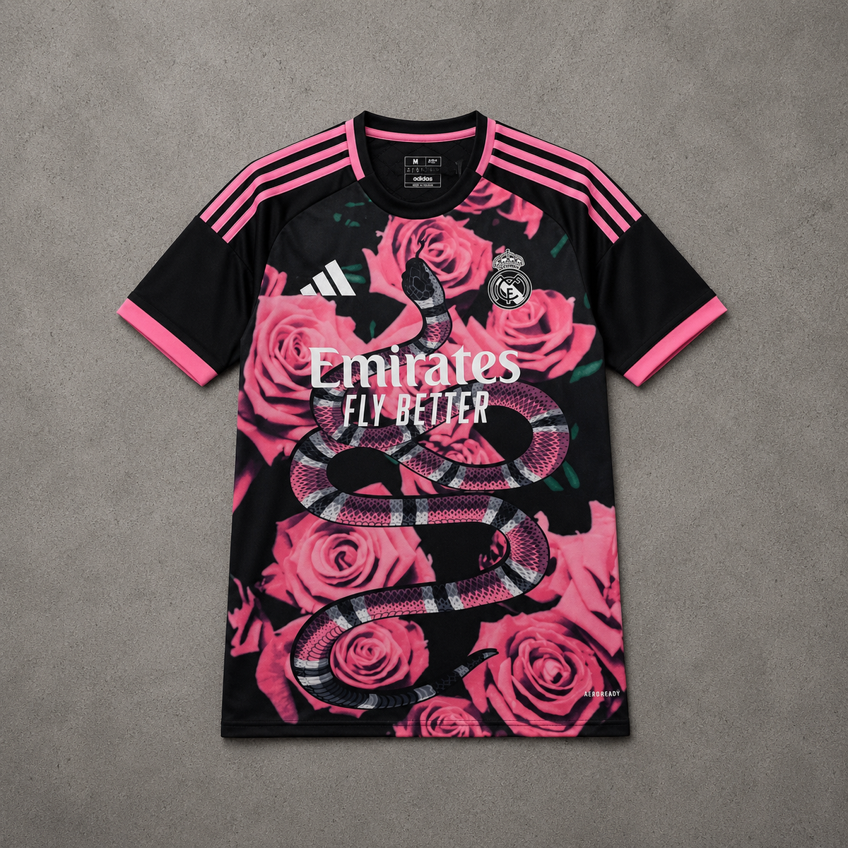 REAL MADRID SPECIAL PINK ROSE JERSEY