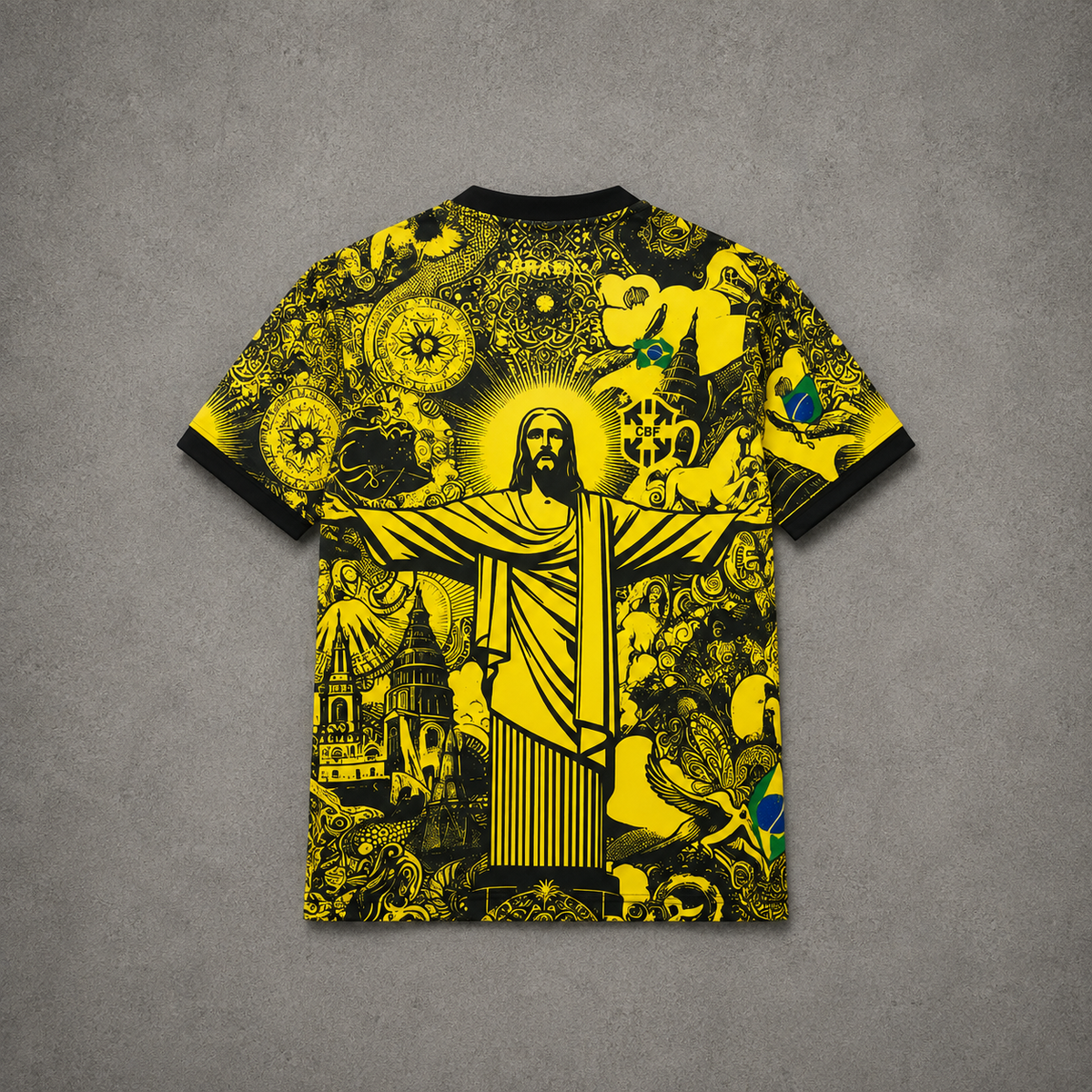 BRAZIL X CHRIST YELLOW SPECIAL JERSEY