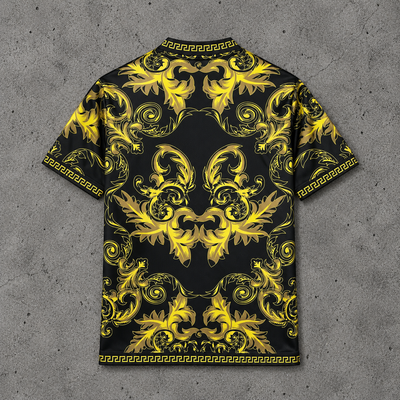 Italy X Versace Gold/Black Special Jersey