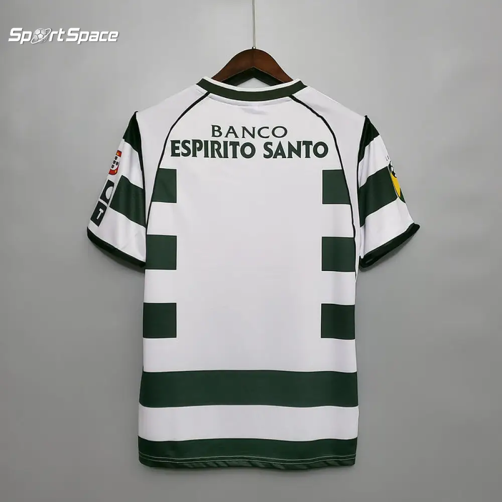 Retro Sporting Lisbon Home Shirt 01/03