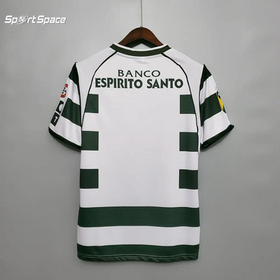 Retro Sporting Lisbon Home Shirt 01/03